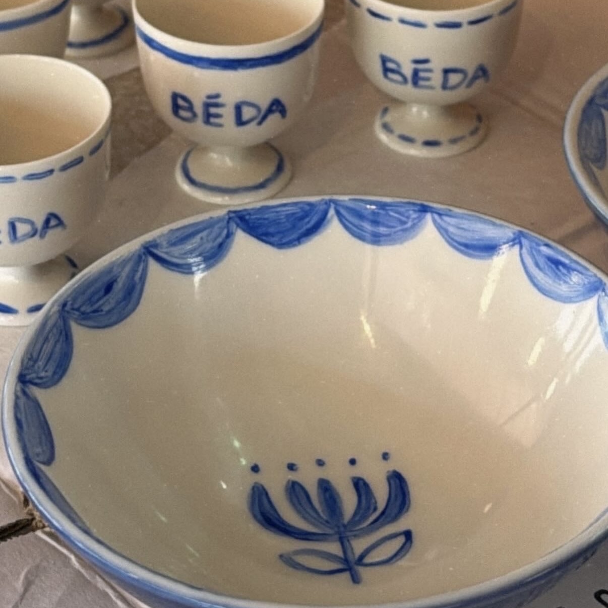hand painted dishes